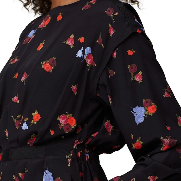 Jason Wu Floral Blouson Dress Size 4 Great Condition - Picture 3 of 10